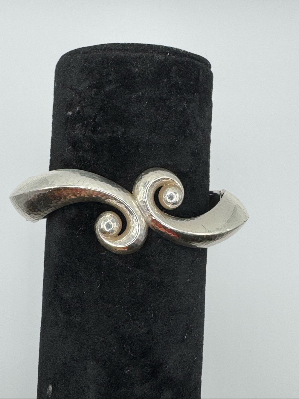 Brighton Silver Swirl Cuff Bracelet